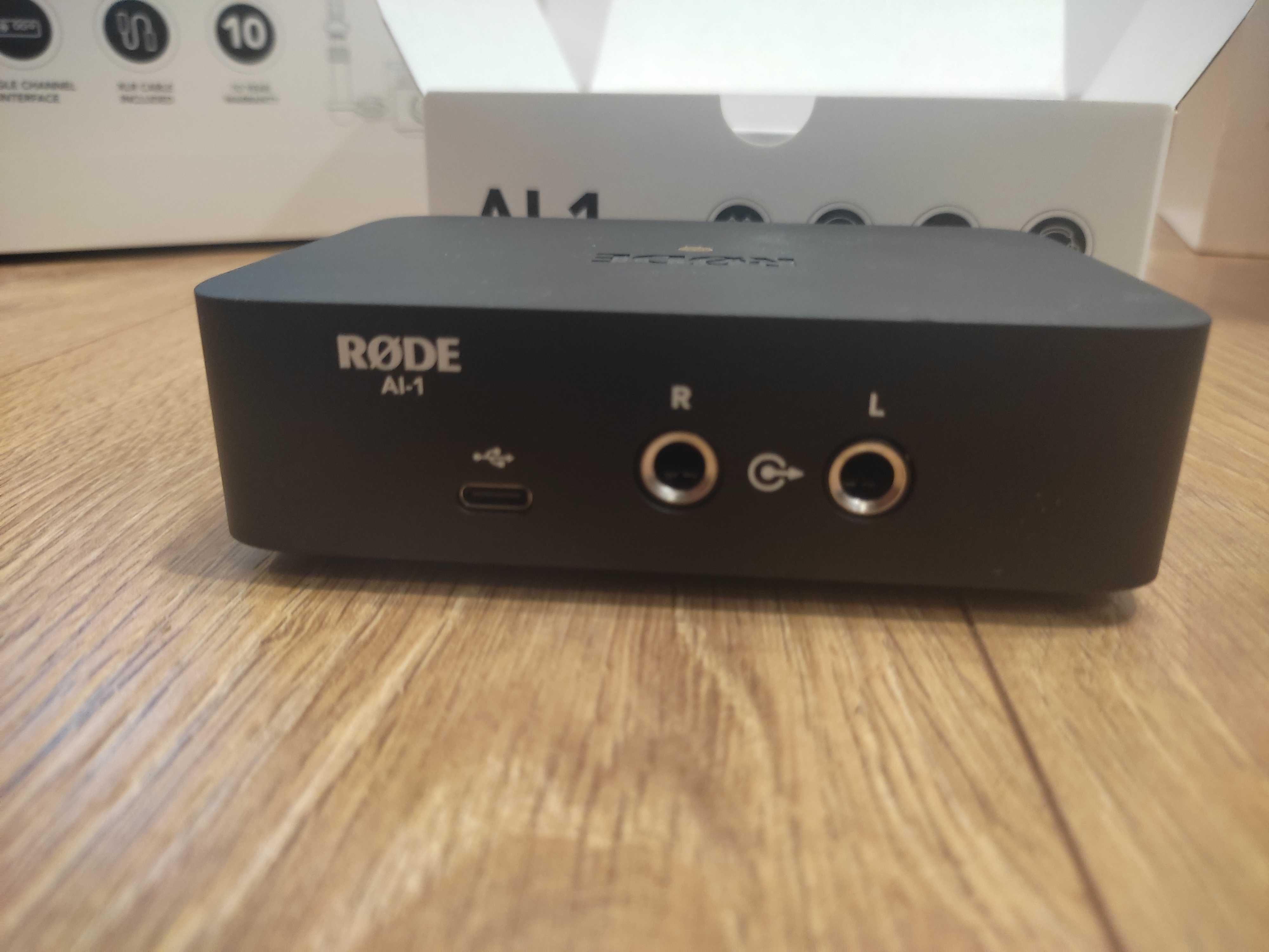 Rode NT1 AI-1 mikrofon-zestaw Complete Studio Kit with Audio Interface