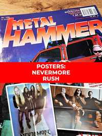 Metal Hammer 2004 - Metallica, Plakaty: Nevermore i RUSH