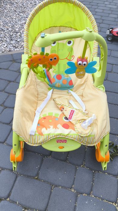Bujaczek bujak fisher price z wibracjami