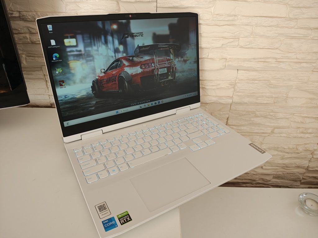 GAMINGOWY Laptop LENOVO 15.6" i5 12GEN 12x4.40Ghz,16GB,RTX3060-6GB