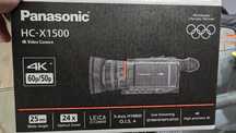 Super kamera 4K Panasonic HC-X1500 jak nowa 8h