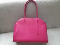 Torebka O bag unique Fucsia rose NOWA z organizerem