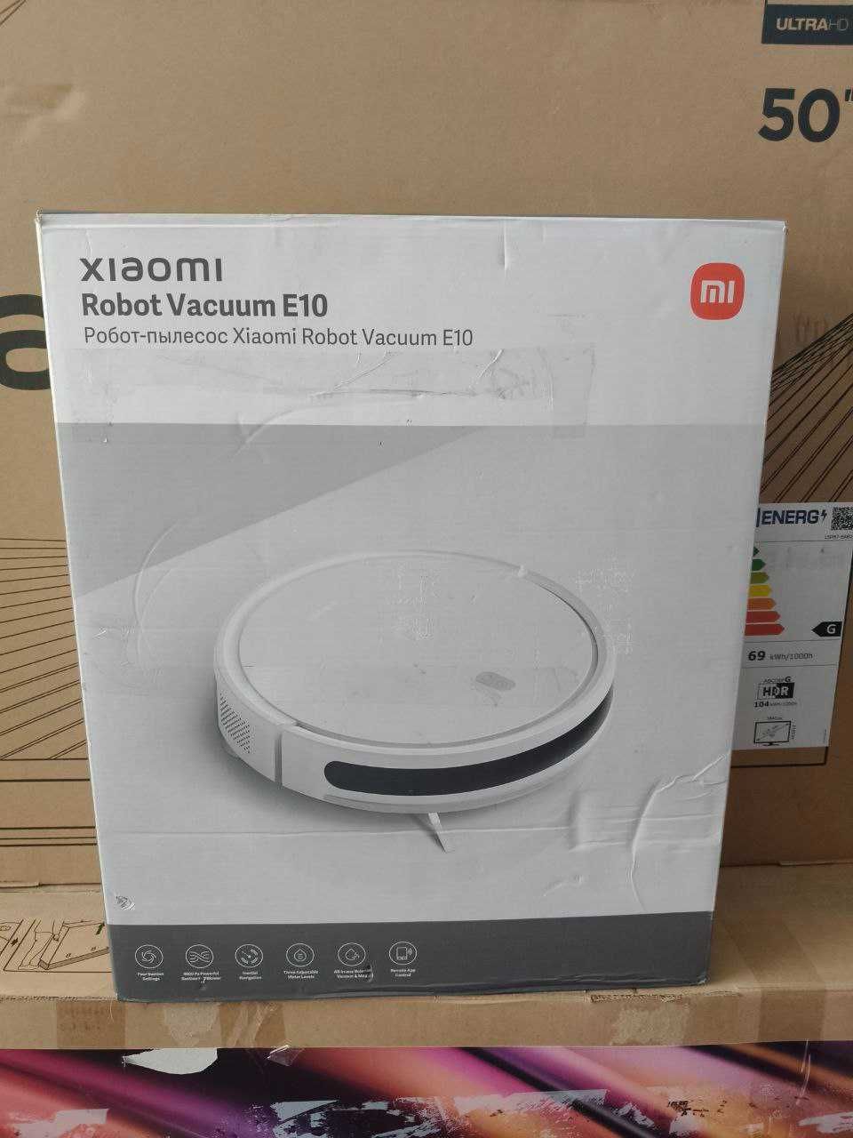 Робот-пилосос Xiaomi Robot Vacuum E5, E10