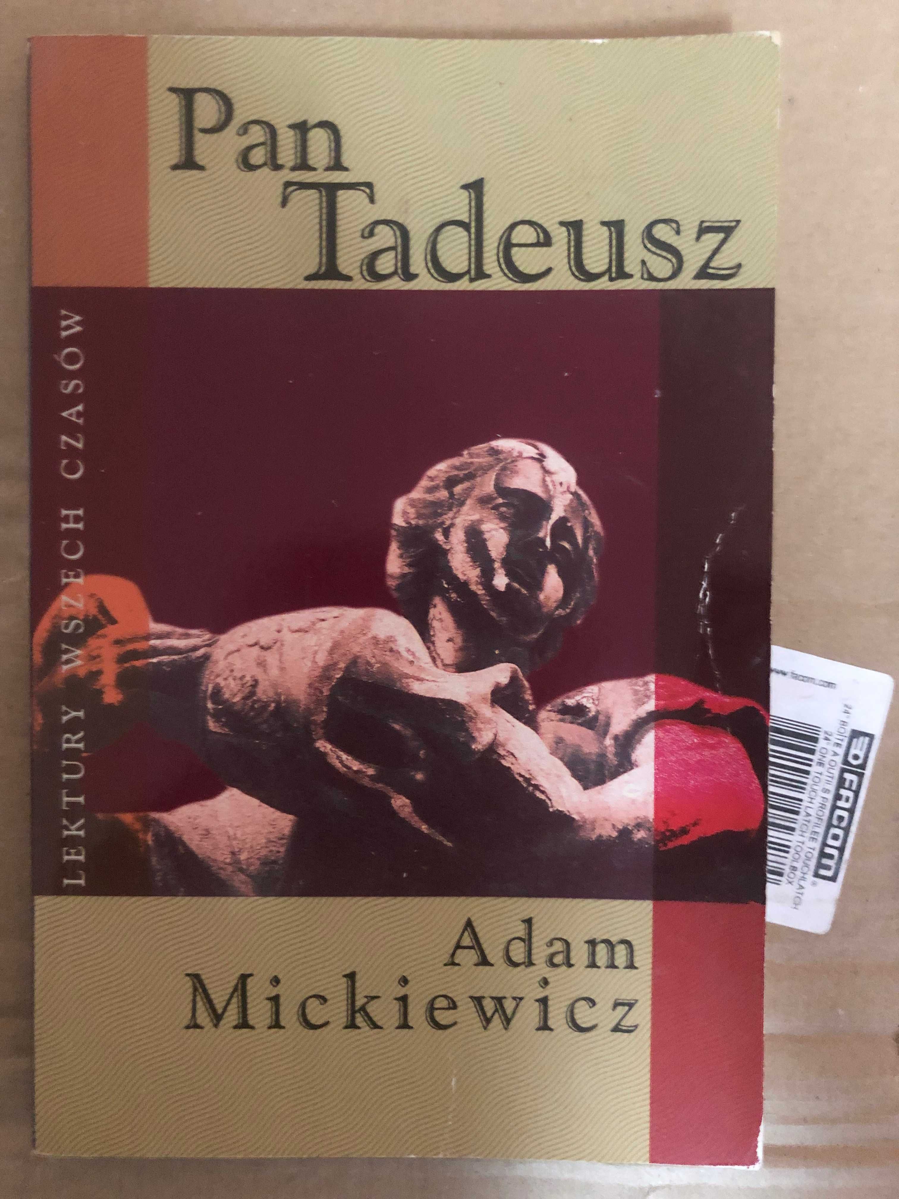 Książka "Pan Tadeusz" Adam Mickiewicz wyd: Horyzont