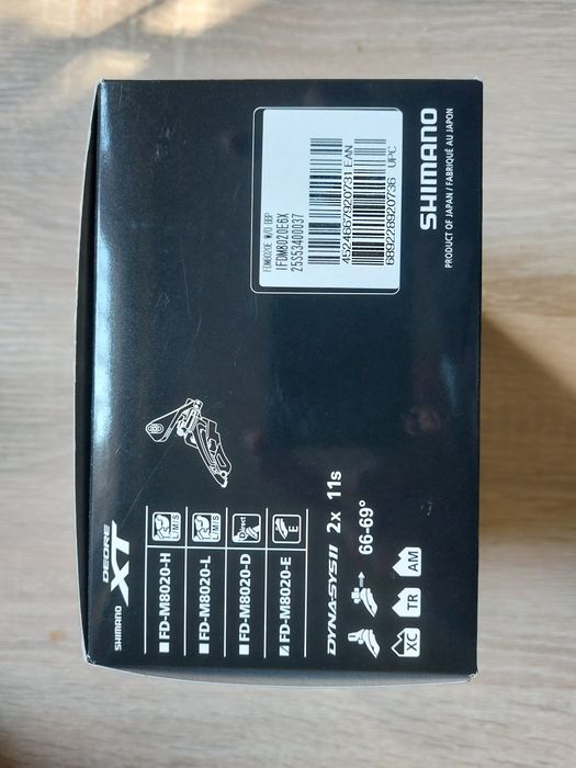 Przerzutka rowerowa przednia Shimano FD M8020 Deore XT 2x11