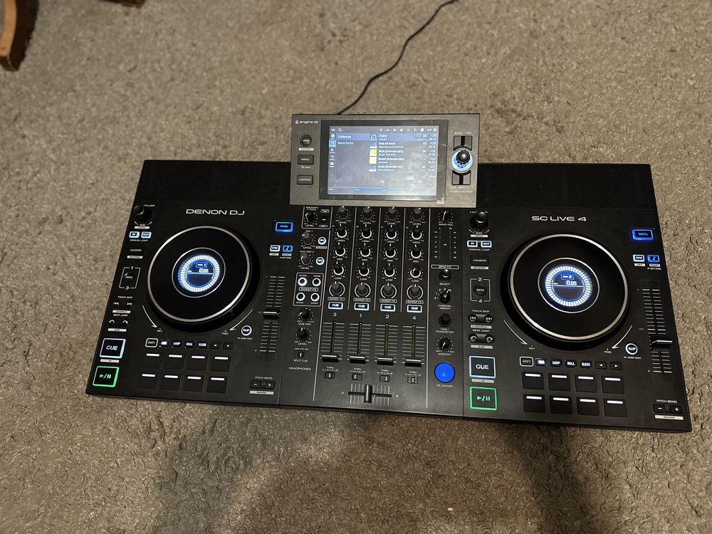 Denon SC4 Live, Dj контроллер all-in-one.