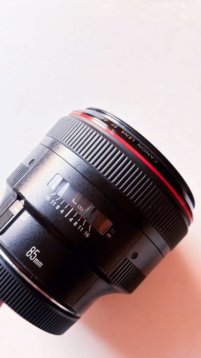 Lente Canon 85mm 1.2 ll USM