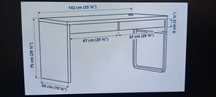 Biurko MICKE IKEA 142x50