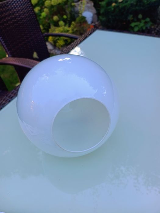 Klosz do lampy, biały, duży
