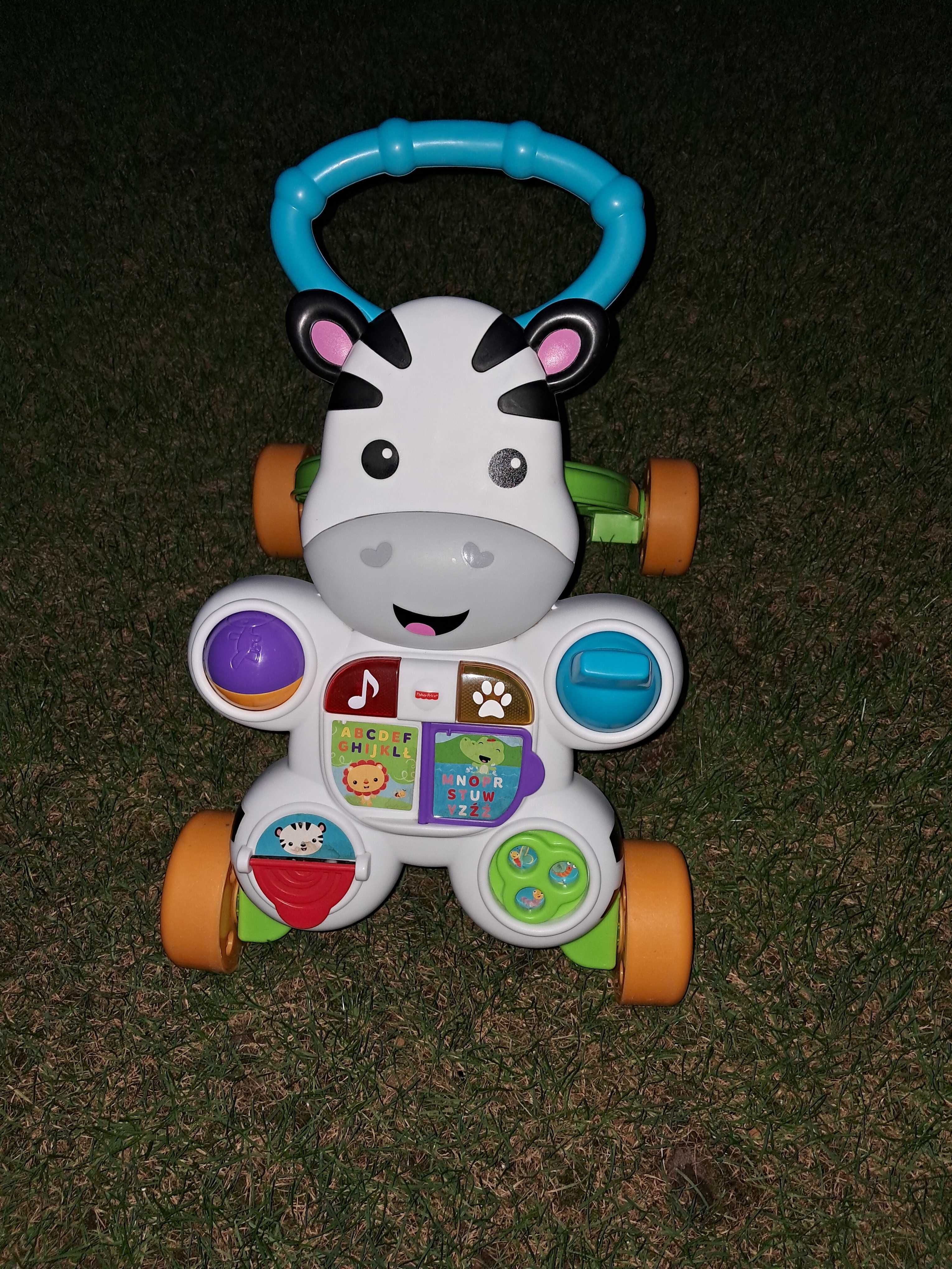 Fisher-Price interaktywny chodzik Zebra