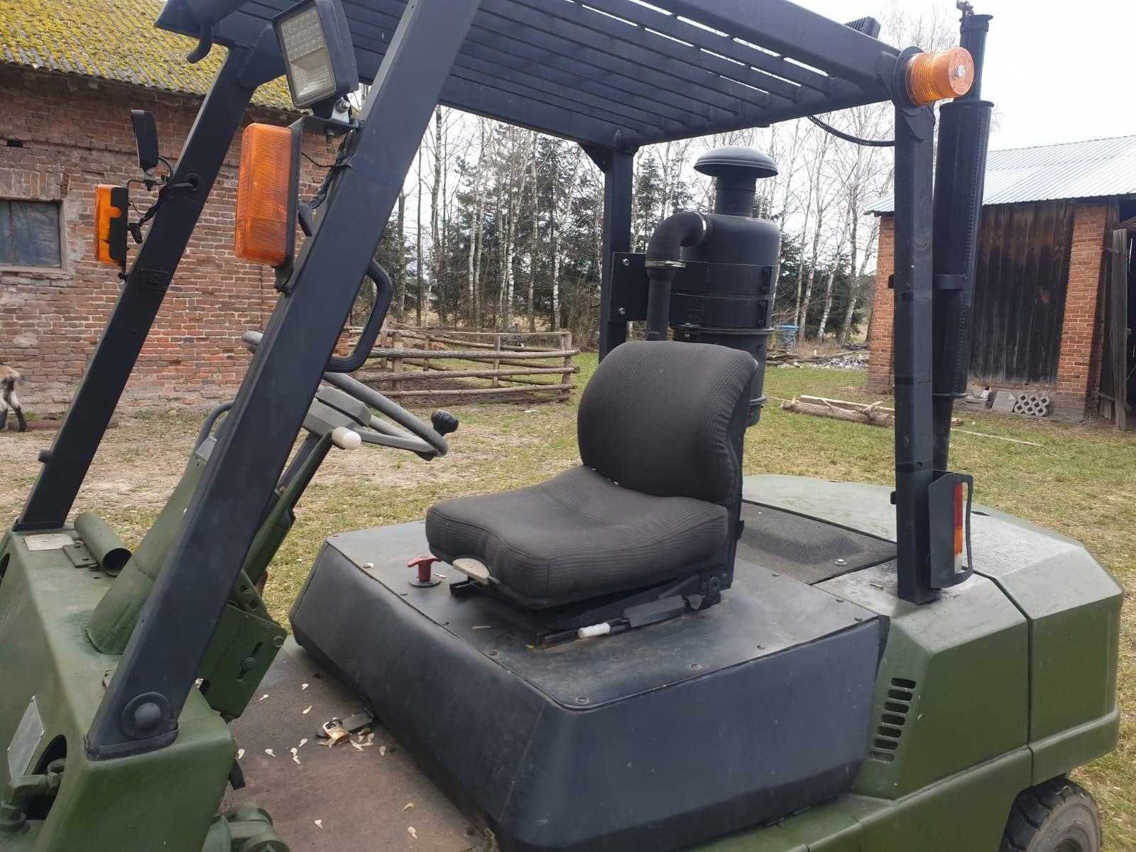 Wózek widłowy mitsubishi duży udźwig