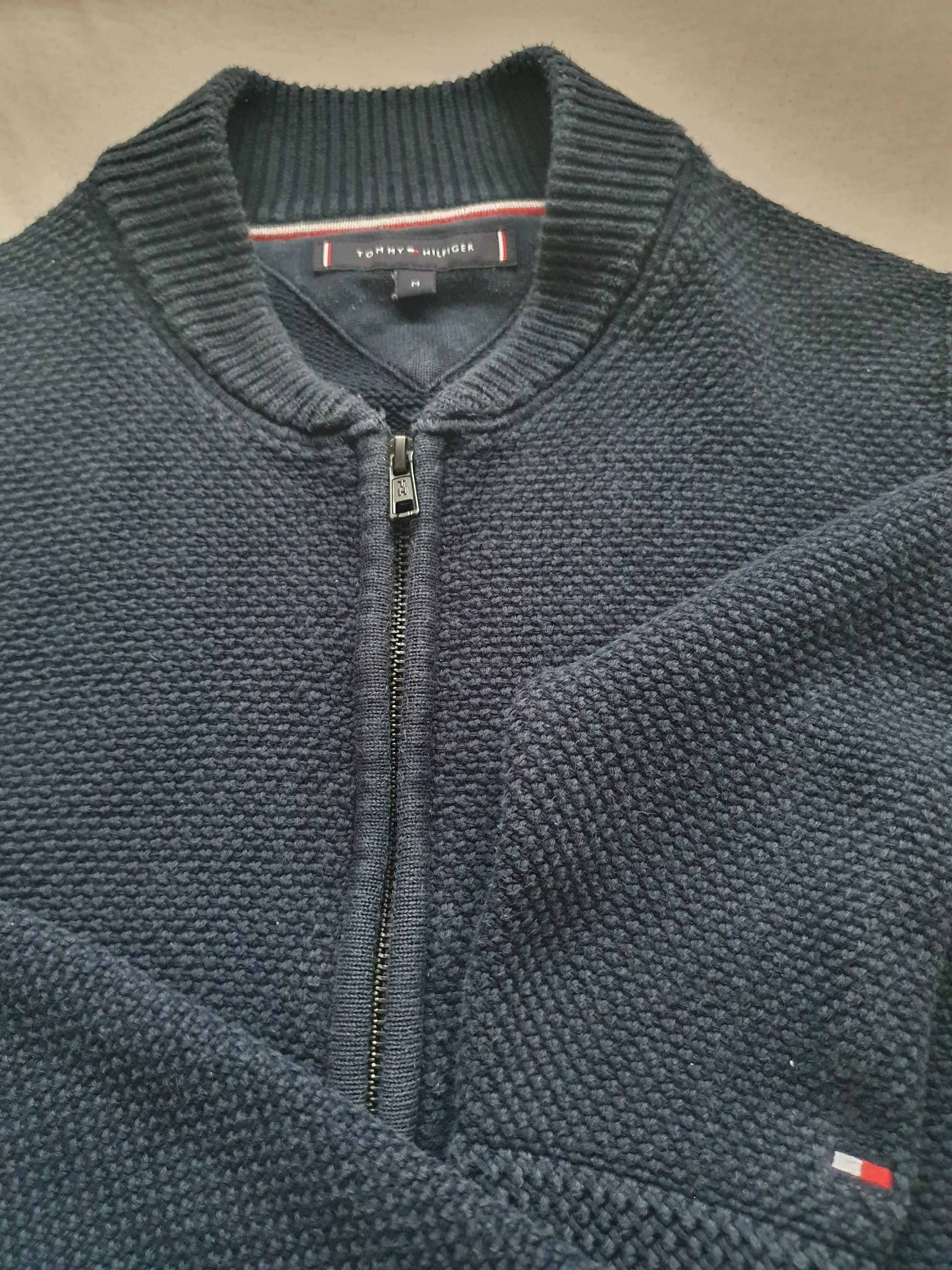 Tommy Hilfiger sweter rozpinany M
