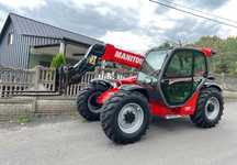 Manitou MLT 741-120 LSU TURBO POWERSHIFT * Ładowarka Teleskopowa Manitou MLT 741 * Klimatyzacja * Nowe Opony * Rolnicza * Stan IDEALNY *  * Sprowadzona 6 Biegów 7 Metrów 4 Tony * MT MLT 735 * jcb cat kramer