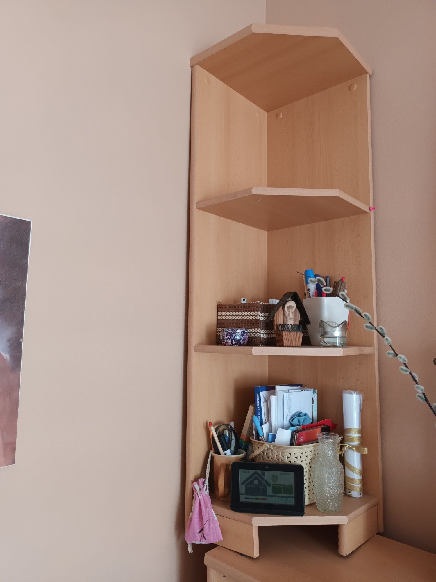 2 szafy, komoda i regał narożny   REZERWACJA DO CZWARTKU