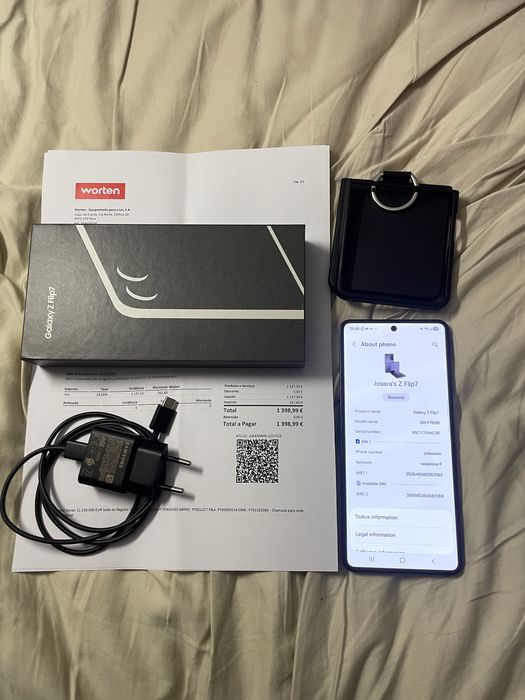 Samsung Galaxy ZFlip 7 512gb Como Novo!