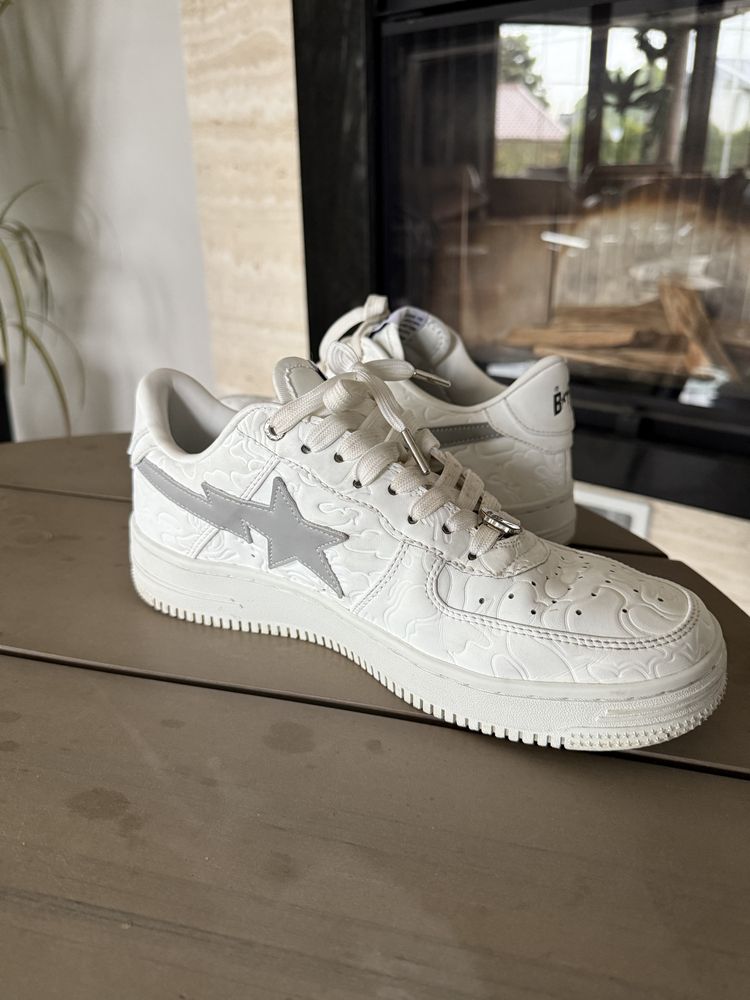 Bapesta A Bathing Ape Bape Sta Low Line Camo White bapestar