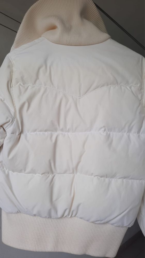 Casaco Puffer LEVIS tamanho S Branco