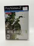Metal Gear Solid 3 Ps2 nr 0104 Uszkodzona Instrukcja