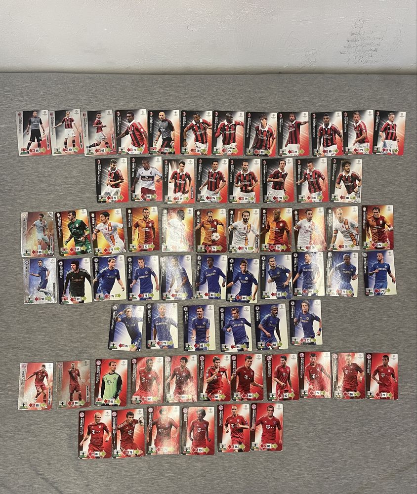 Karty piłkarskie panini 2012-13 champions league uefa