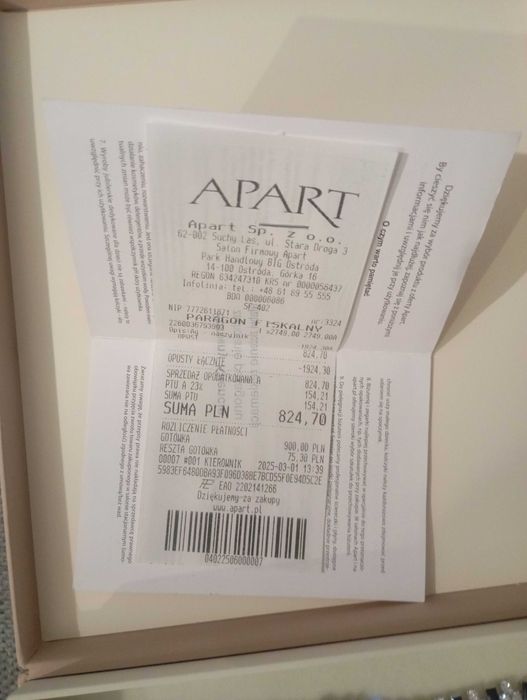 Naszyjnik nowy apart