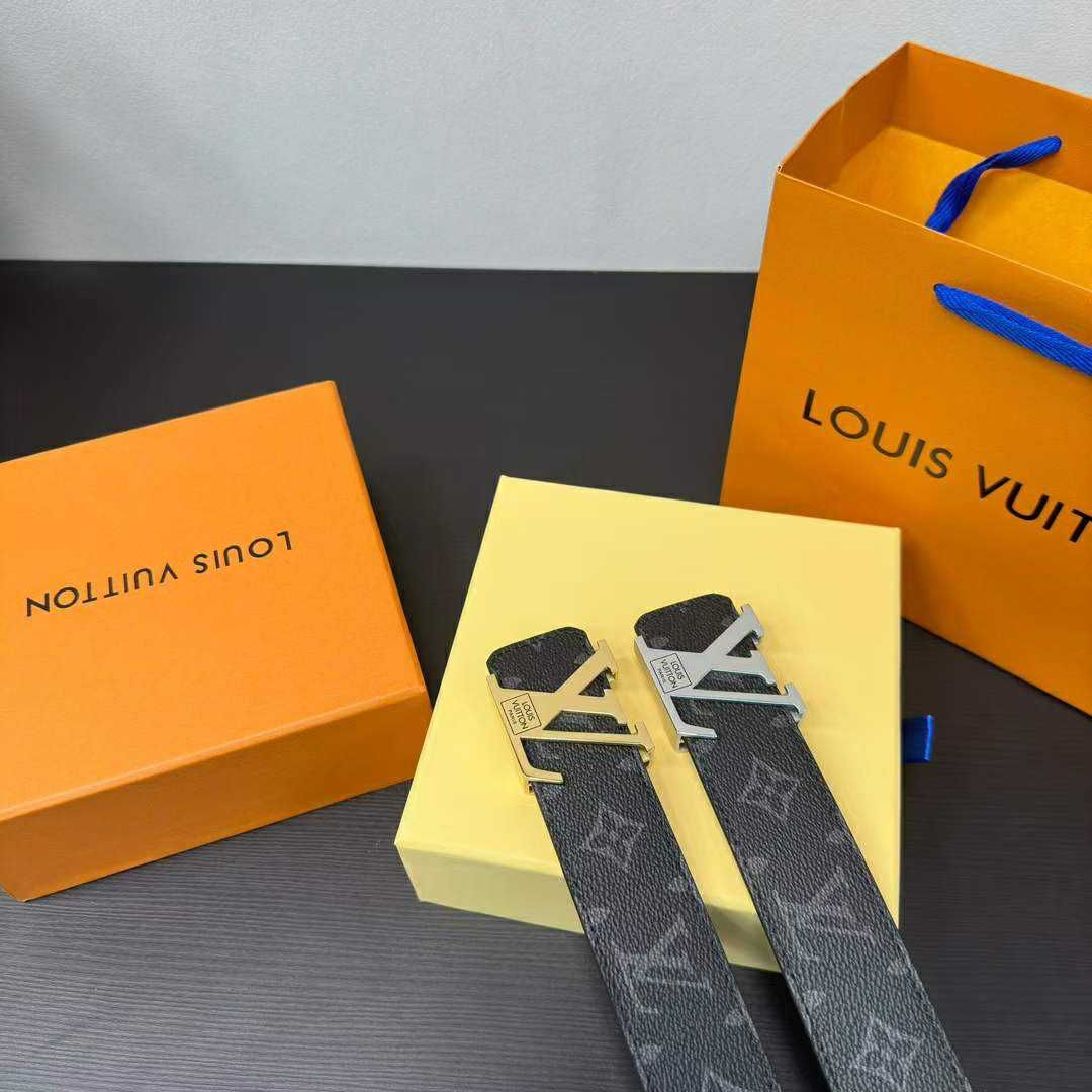 Pasek firmowy, damski, męski skóra Louis Vuitton 210492
