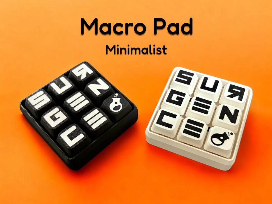 MacroPad Minimalista DIY