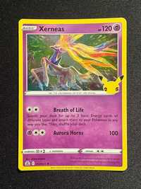 Carta Pokémon Celebration 25th Anniversary Xerneas 12/25