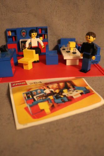 Lego 264 Homemakers Living Room Set unikat 1974 rok