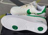 Buty Nike AIR FORCE 1 '07 biało zielone NOWE-nie używane! r. 40 (25cm)