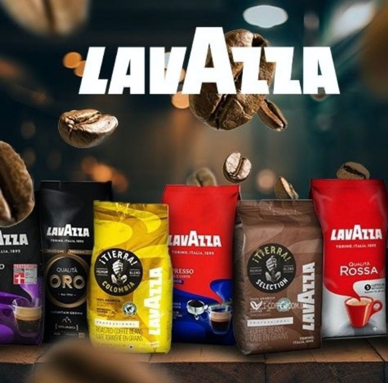 ОПТ! Кава мелена 250грн Лавацца Lavazza кофе в зернах! Далмаєр