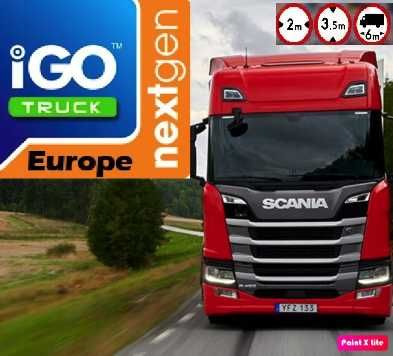 Nawigacja Igo Truck  _ Tir