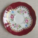 Ćmielów porcelana podstawki,talerzyki-ręcznie malowane