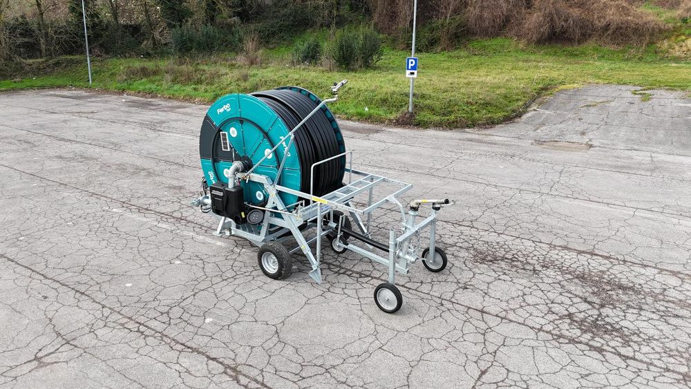 FERBO Deszczownia szpulowa 90/480m  Black Edition