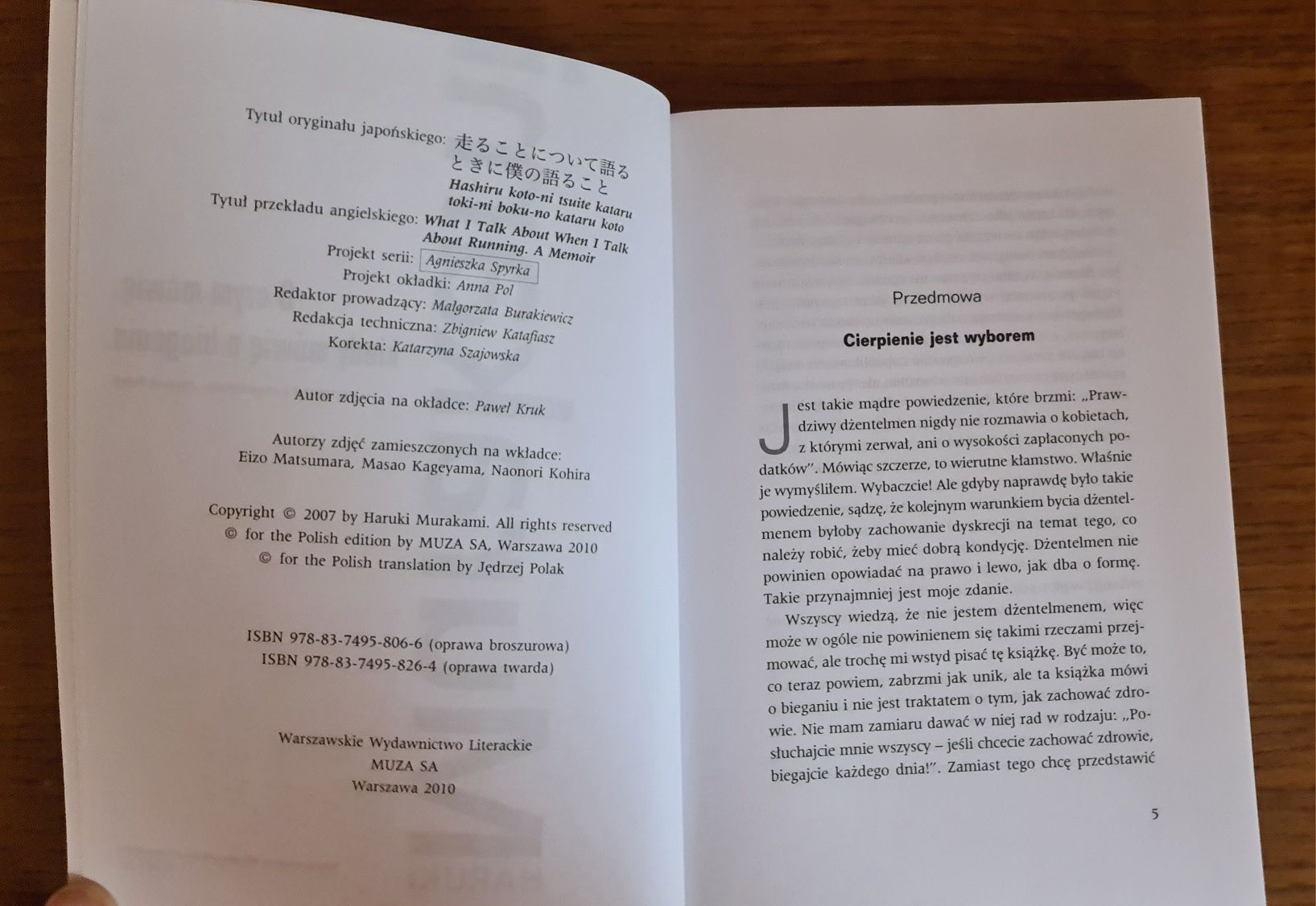 O czym mówię kiedy mówię o bieganiu Haruki Murakami