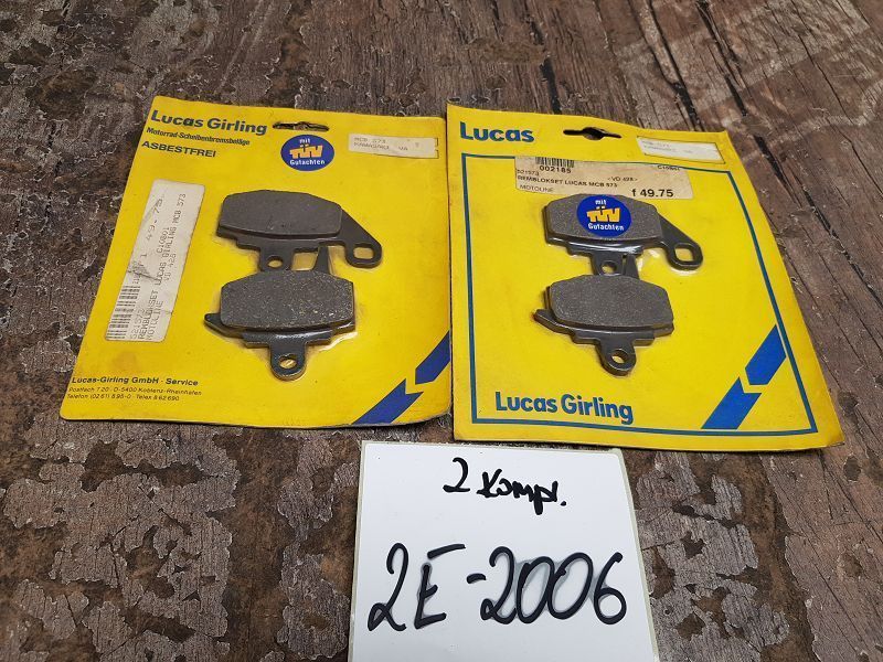 Klocki hamulcowe Lucas MCB 573 Kawasaki KX125 / KX250 / KX500