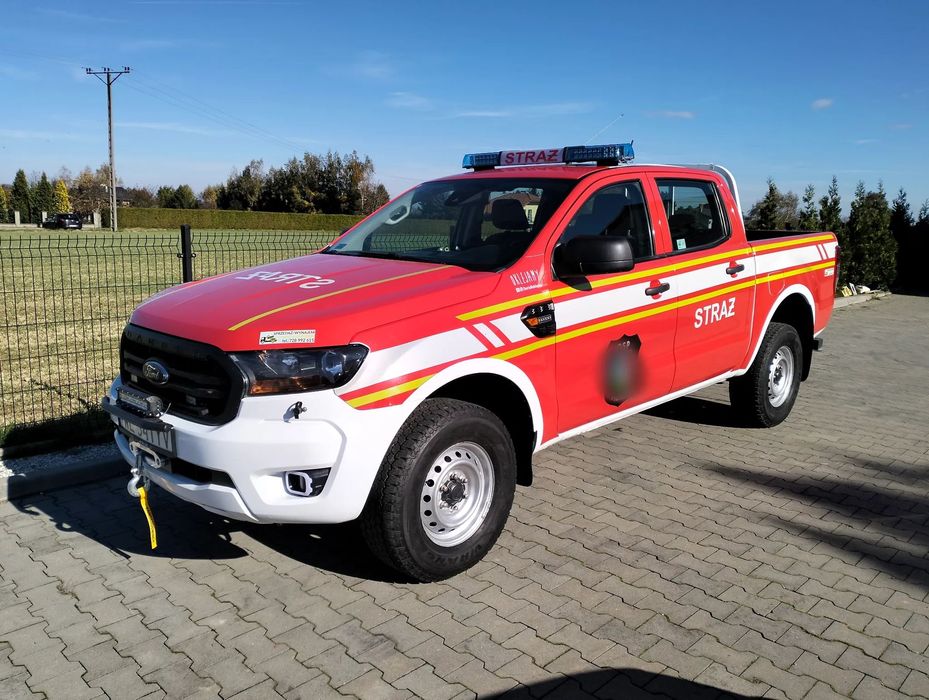 Ford Ranger 4x4 2.0 TDCI Straż strażacki pożarniczy ratowniczy pickup (Amarok, Navara, L200, Hilux)
