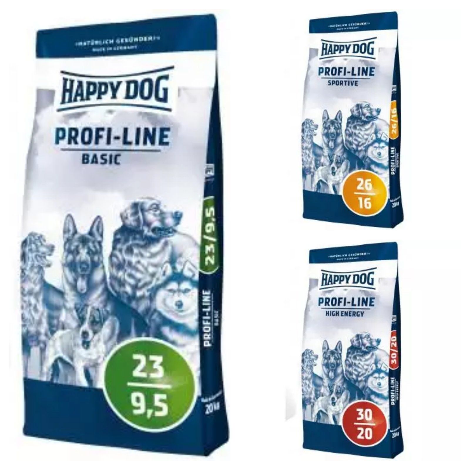 Сухой корм для собак Happy Dog Profi-Line  вес 20кг