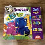 Пазли Vladi Toys Зоосвіт для найменших 3 в 1 + подарунок