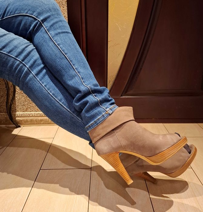 Tuva & Linn Stockholm полусапожки на платформе размер 41