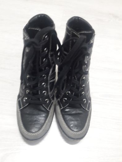 Marco Tozzi botki skórzane vintage 38