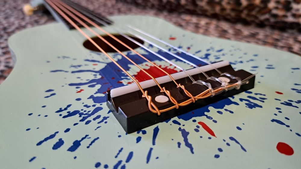 Дитяча класична гітара Cherrystone Blue (розмір 1/8)