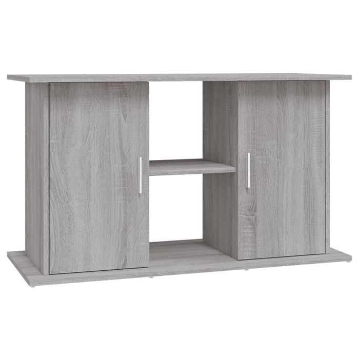 Szafka pod akwarium Vidaxl Szary Dąb Sonoma 101x41x58 cm