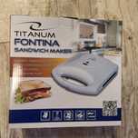 Sandwich maker Titanum Fontina Opiekacz do kanapek