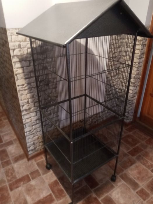 Duża klatka dla papug