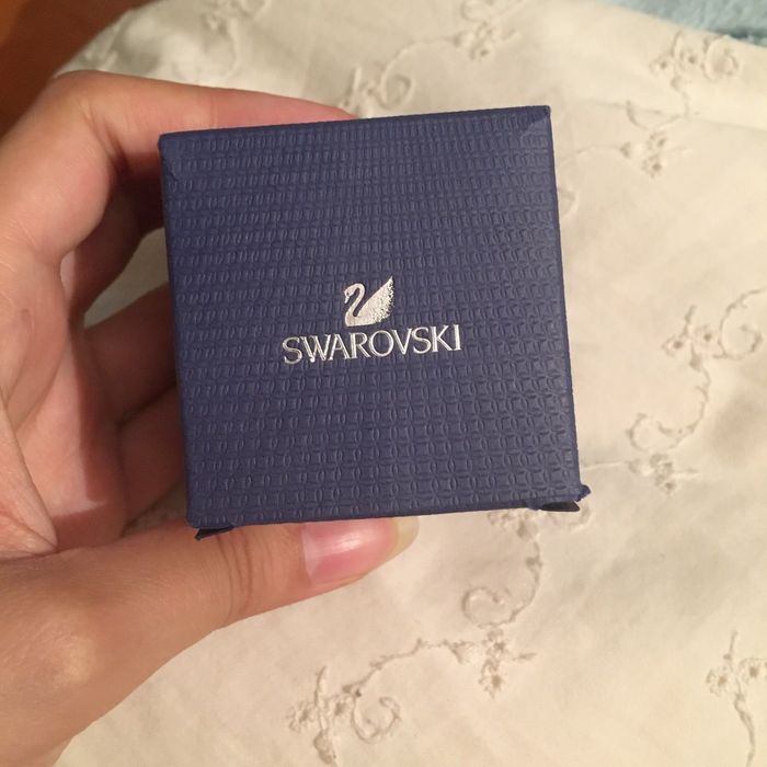 anel SWAROVSKI verdadeiro