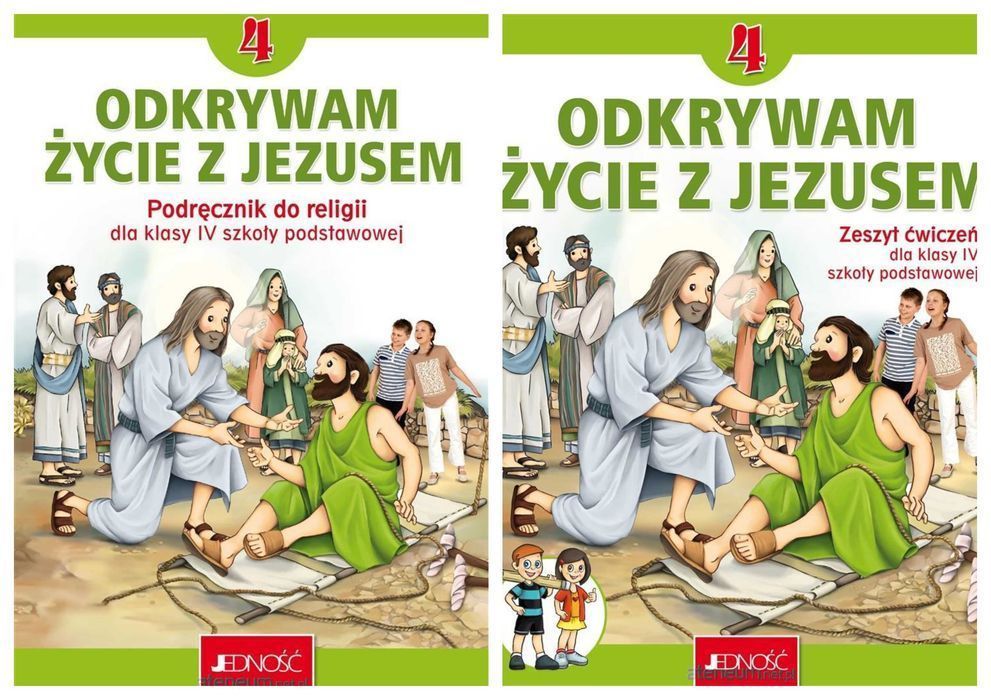|NOWA| Odkrywam życie z Jezusem klasa 4 Ćwiczenia + Podręcznik JEDNOŚĆ