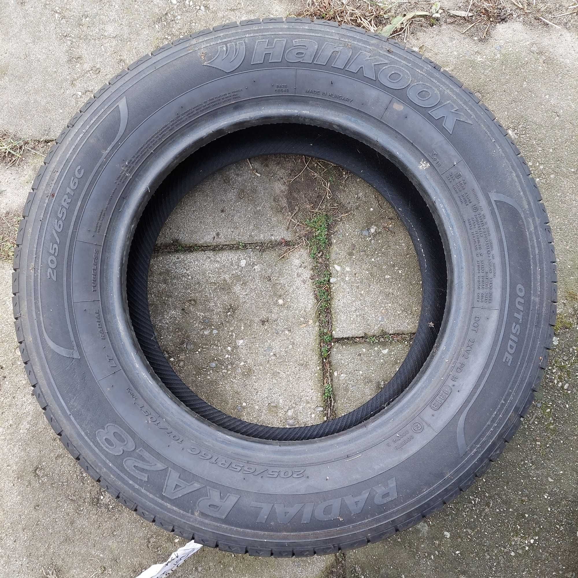 205/65r16c Hankook radial ra28 pojedyńcza