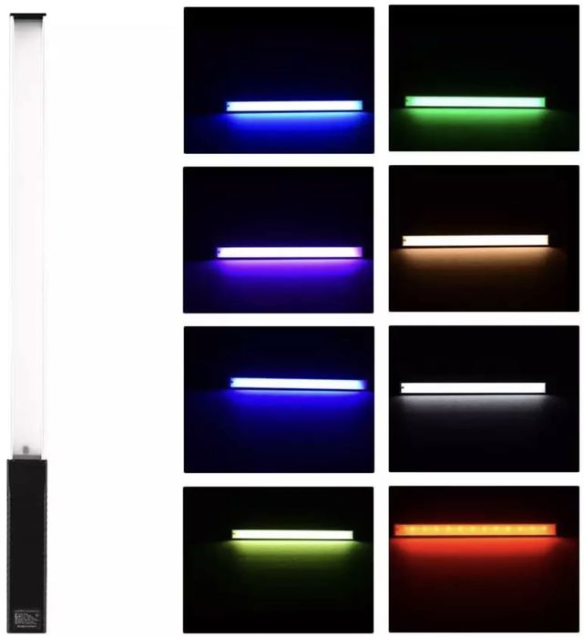 Портативна лампа LUXCEO Q508A RGB акумулятор 2600 mAh