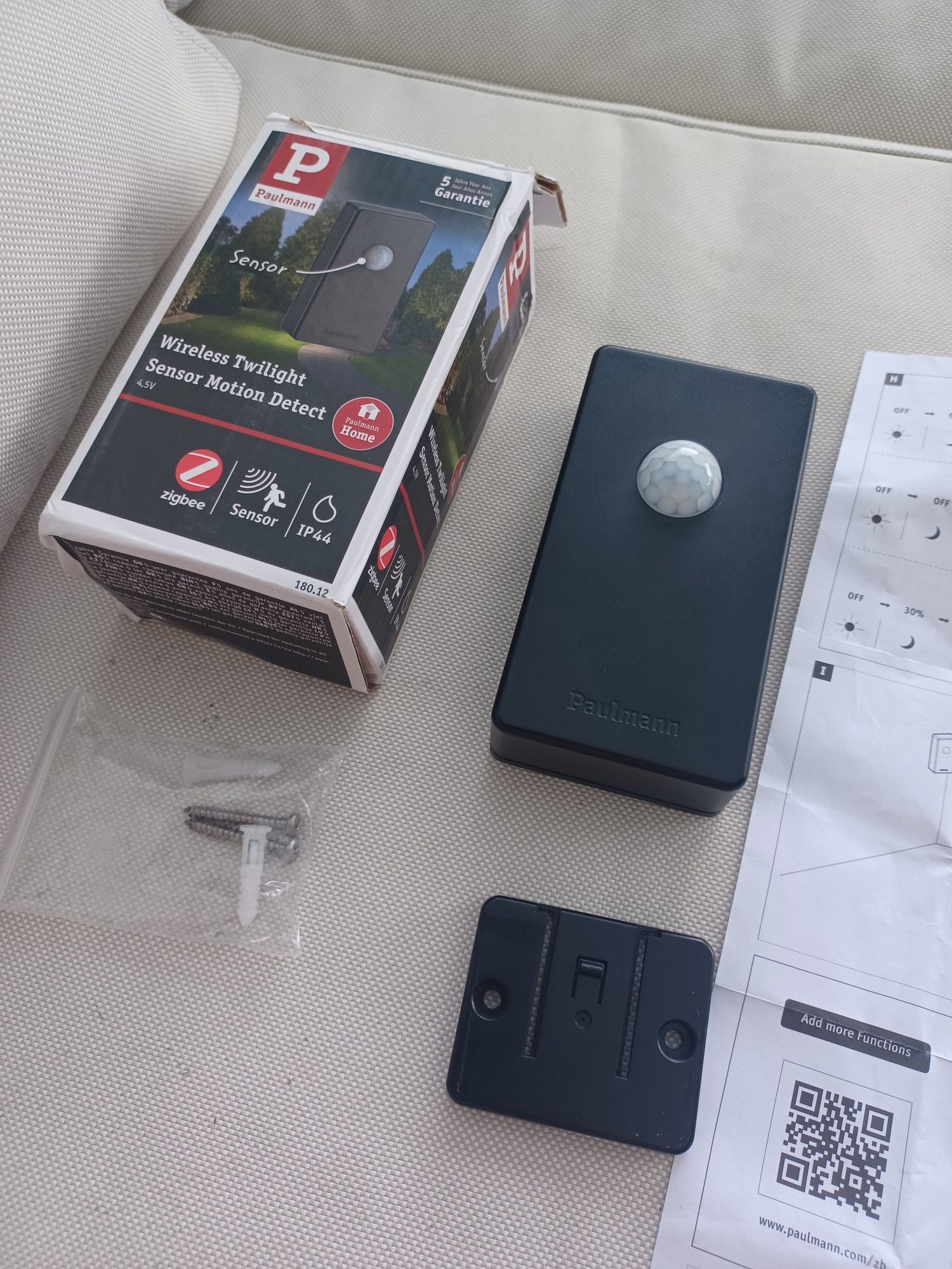 Paulmann SmartHome Zigbee sensor zmierzchu ruch oświetlenia nowy
