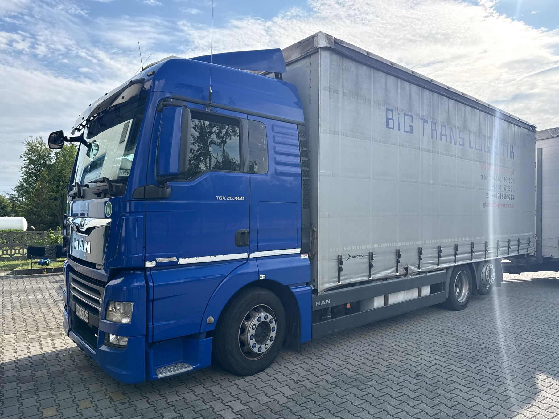 MAN Tgx 26-460  MAN 26-460 tandem